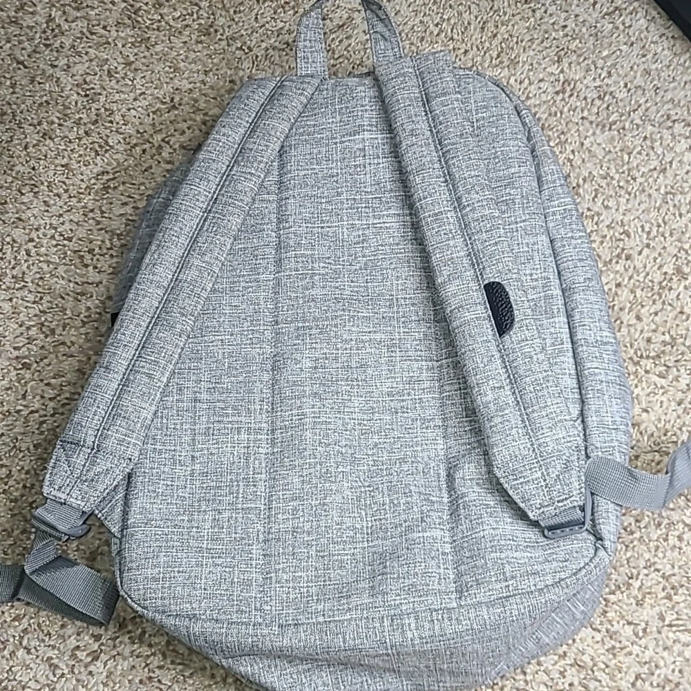 Herschel Supply Company Heathered Gray and Black Backpack